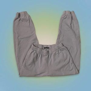 brandy melville periwinkle rosa sweatpants